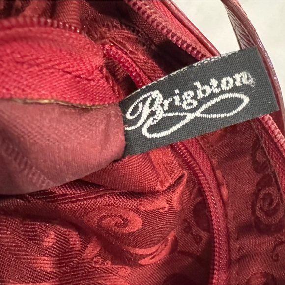Vintage Y2K Brighton red leather handbag - Picture 10 of 16